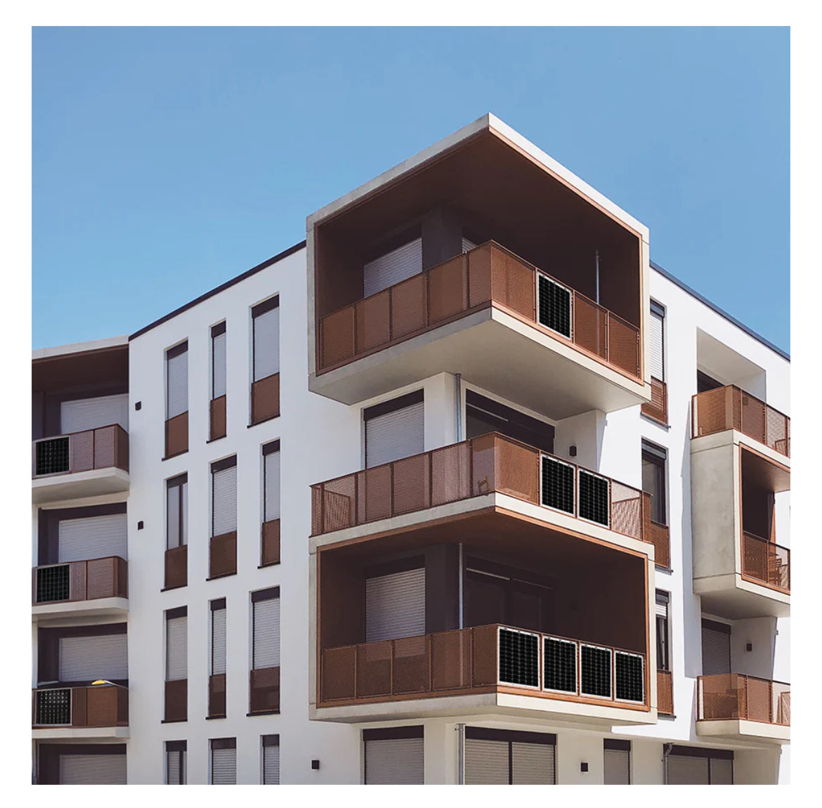 Elios Voltaic 210F-B | Panneau solaire semi-flexible de balcon 210W