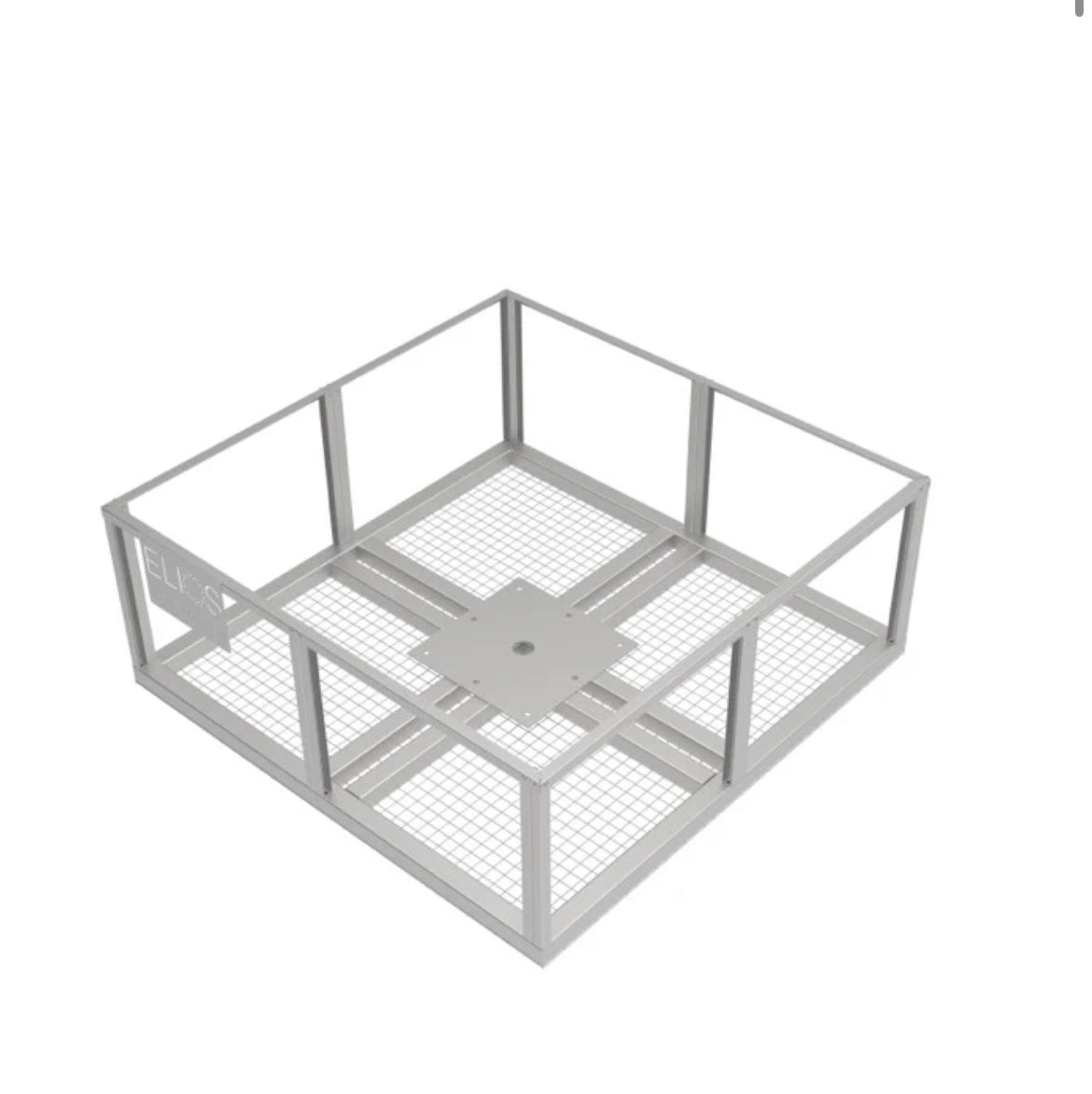 Elios Basket 8 Panel Post pour Elios Arbora P8 | À remplir avec de la roche
