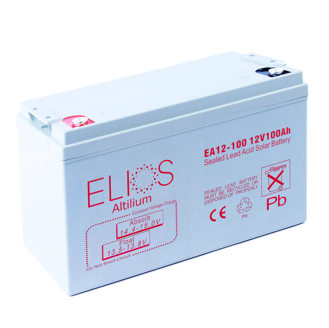 Elios Altilium EA12-100 | Batterie AGM Plomb-Acide Rechargeable Scellée | 12V-100Ah