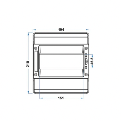 Boîtier modulaire BENY IP65 8 voies | Coffret de distribution