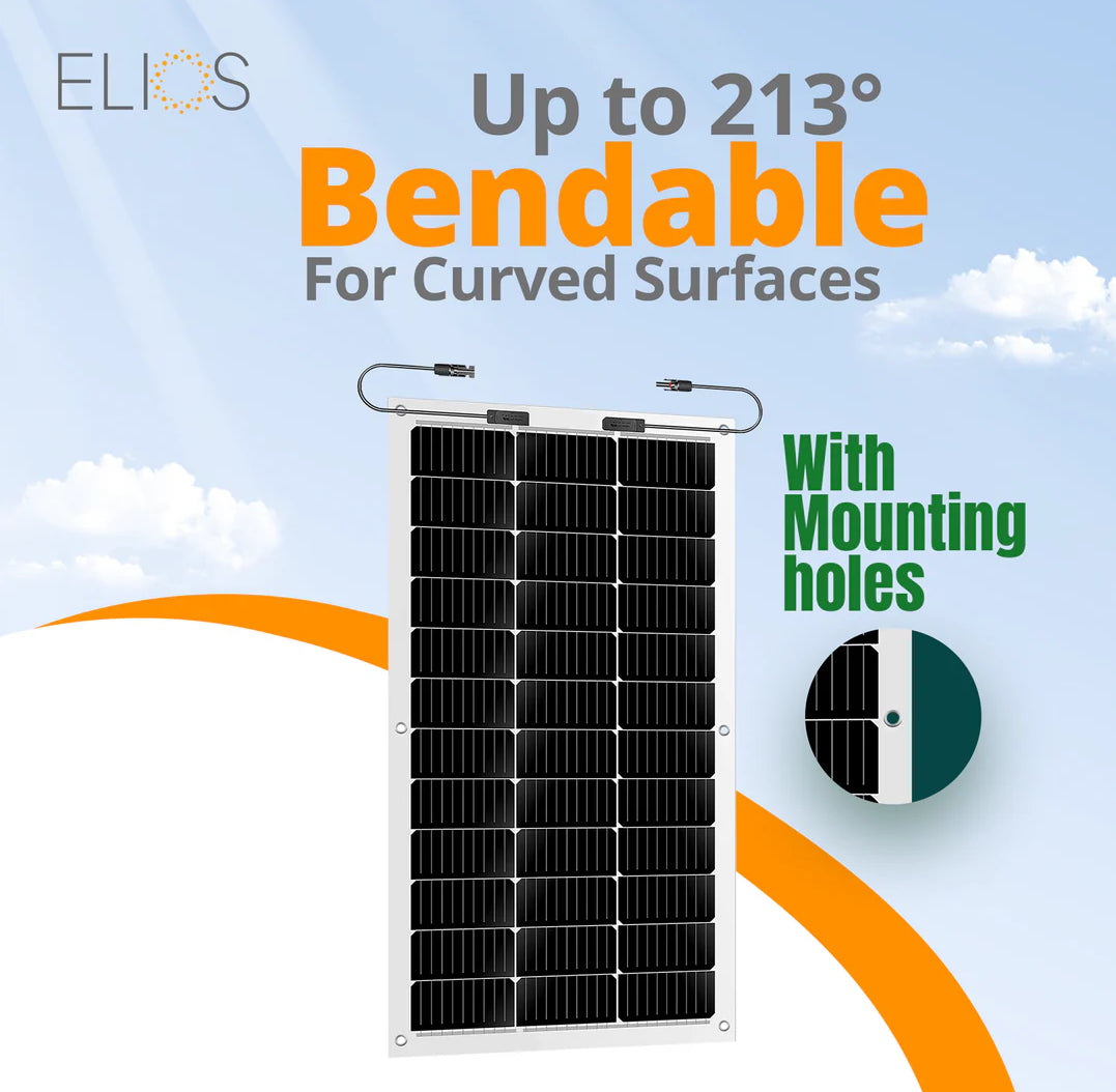 Elios Voltaic110F | Panneau solaire semi-flexible de 110W