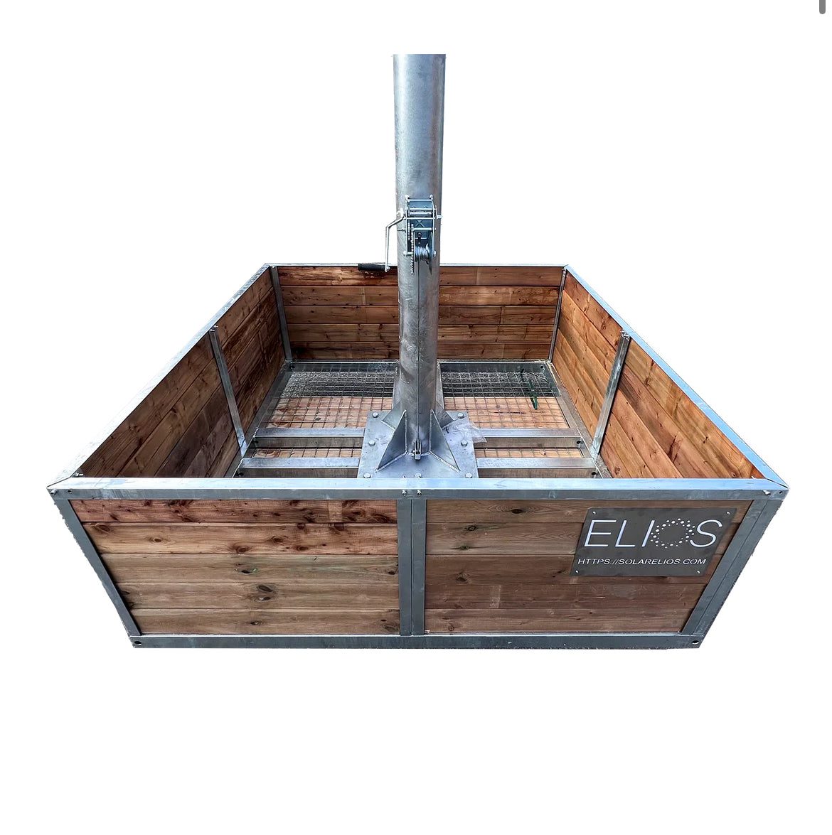 Elios Basket 8 Panel Post pour Elios Arbora P8 | À remplir avec de la roche