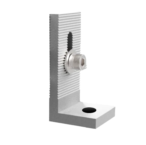 Support en aluminium L Foot pour structure solaire Elios