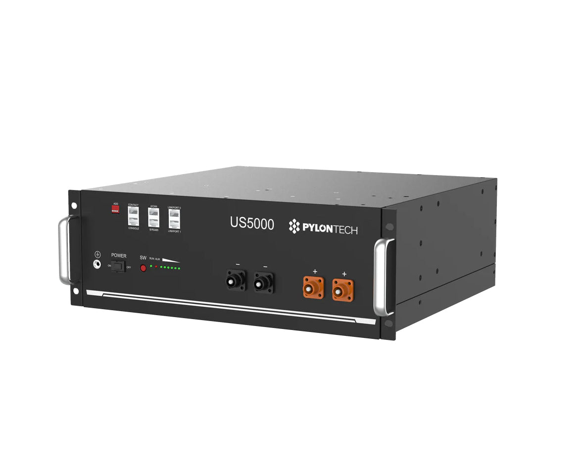 Batterie rechargeable Li-ion Pylontech US5000 – 4,8 kWh / 100 Ah, 48V | Qualité commerciale