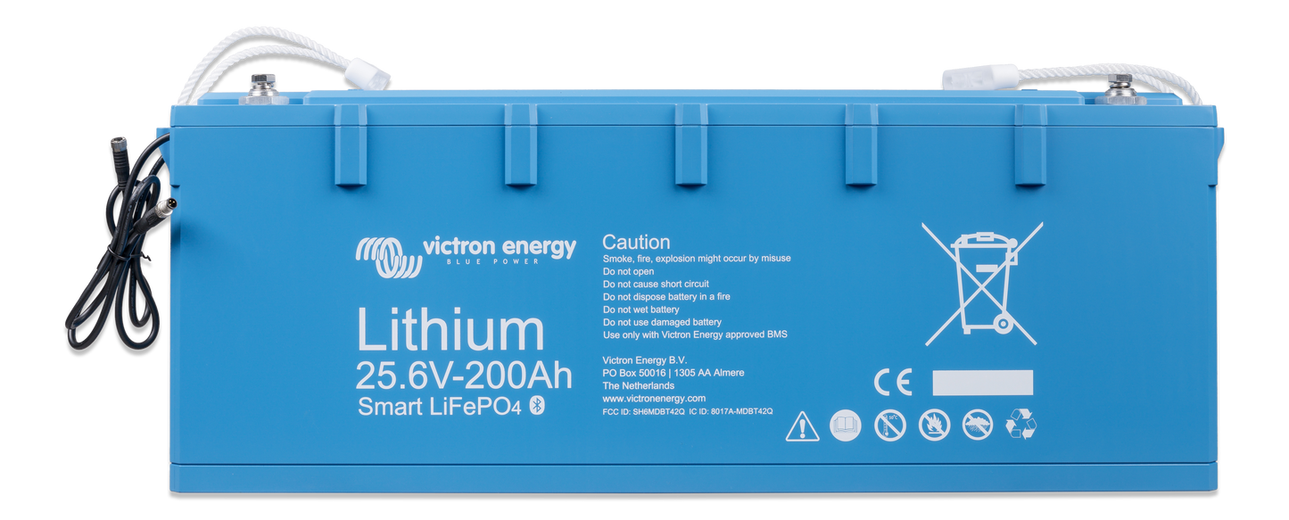 Victron LiFePO4 battery 25,6V/200Ah Smart-A | BAT524120610