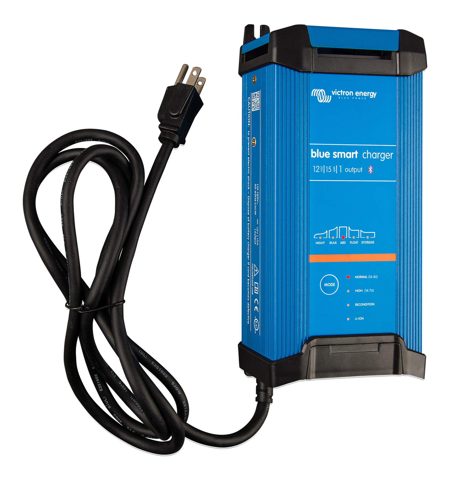 Victron Energy Blue Smart IP22 Charger 24/12(1) 120V NEMA5-15