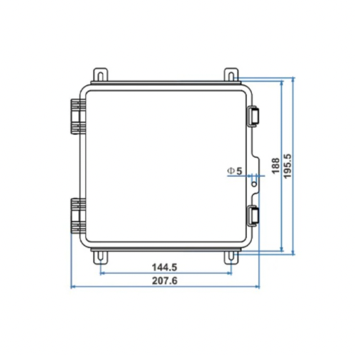 Boîtier étanche BENY IP66 en polycarbonate | ABS | Modèle BX191811