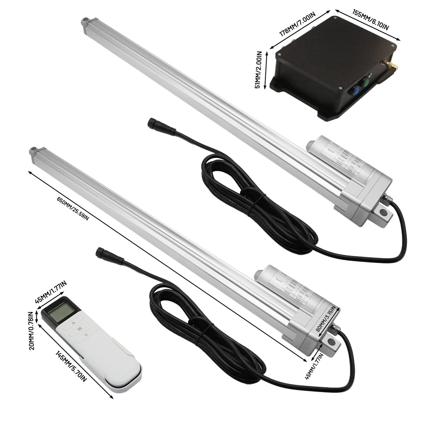 Elios Contrack D | Actuator Kit with Remote Control