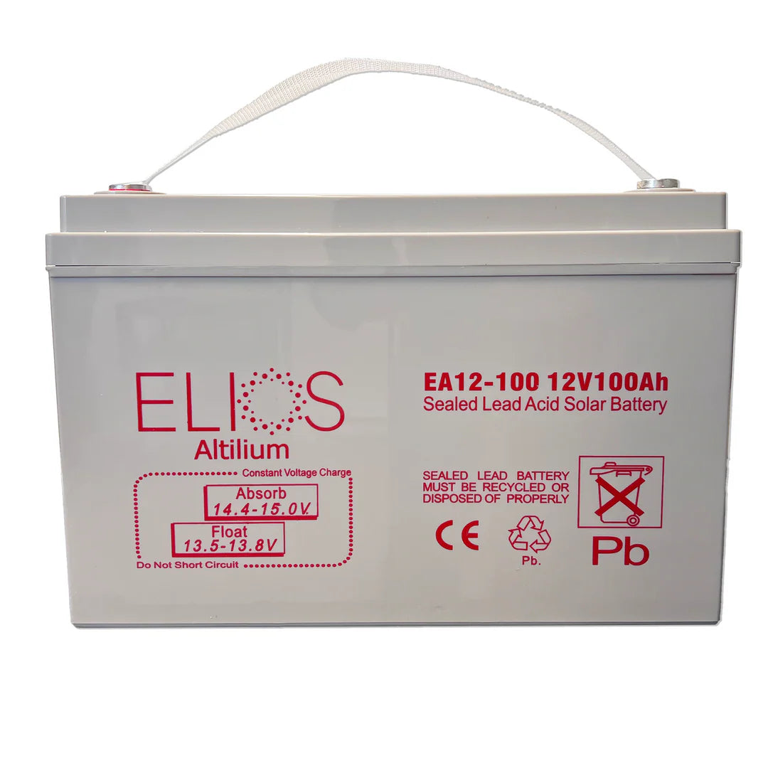 Elios Altilium EA12-100 | Batterie AGM Plomb-Acide Rechargeable Scellée | 12V-100Ah