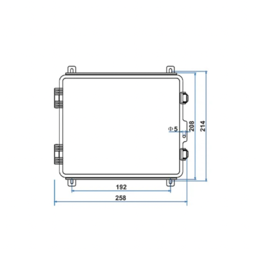 Boîtier étanche BENY IP66 en polycarbonate | ABS | Modèle BX242013
