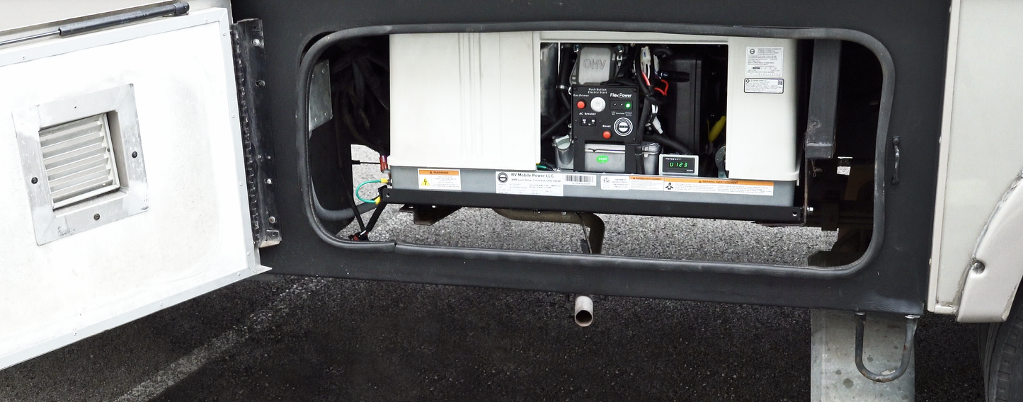 RVMP Flex Power 4000i Dual Fuel Generator