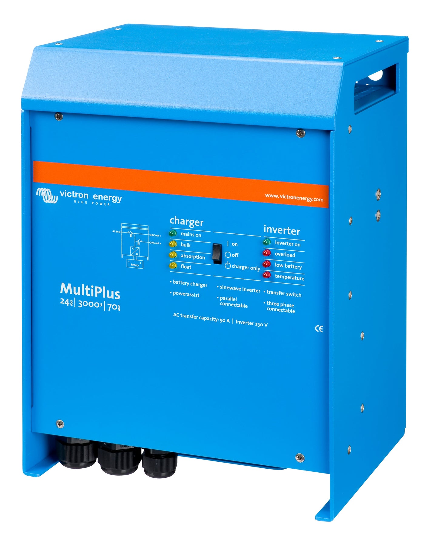 Victron Energy MultiPlus 24/3000/70-50 120V VE.Bus | PMP243021102