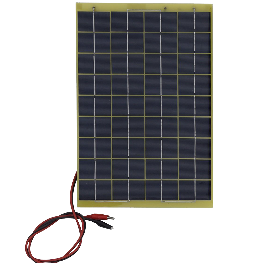 ECO-WORTHY – Panneau solaire époxy avec batterie intégrée pour camping / chargeur portable