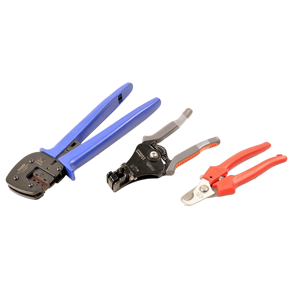 IWISS – Kit de pince à sertir FSPV-3 pour connecteurs solaires MC3, MC4 et Tyco