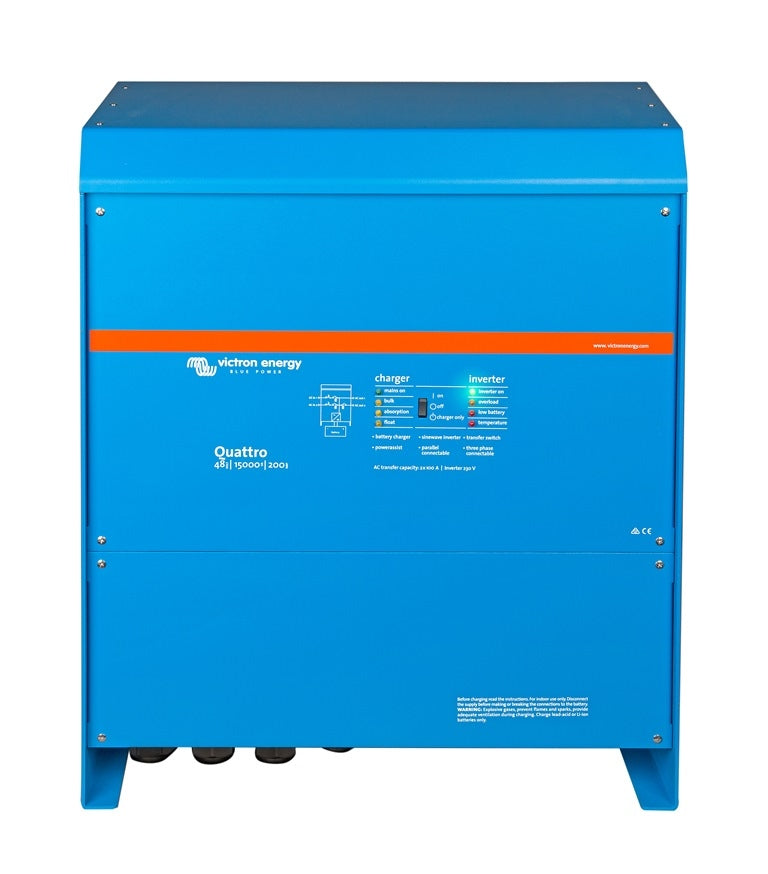Victron energy Quattro 48/15000/200-100/100 VE.Bus 230 VAC Output | QUA483150000