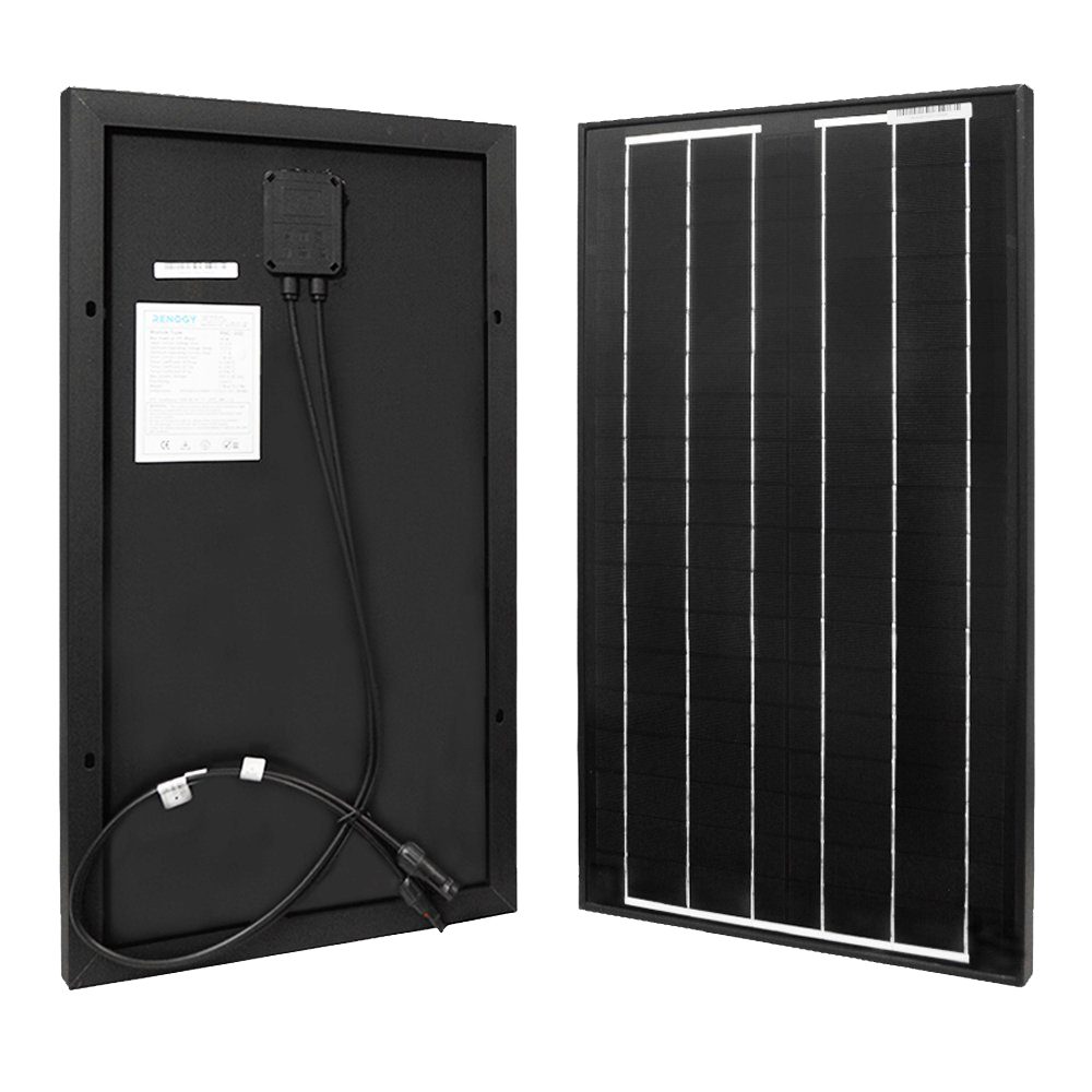 Renogy – Panneau solaire monocristallin 30 W, 12 V