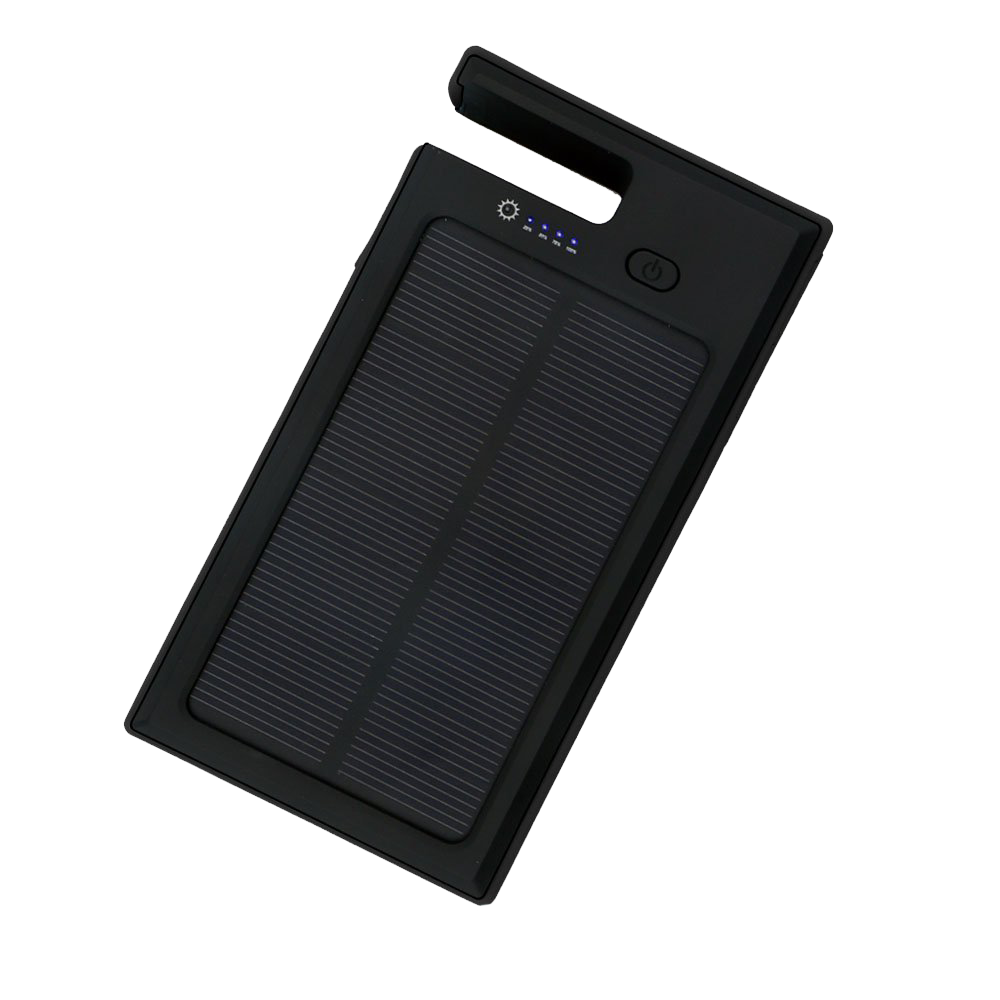 X-DRAGON Chargeur solaire portable – Panneau solaire avec batterie externe / Power Bank