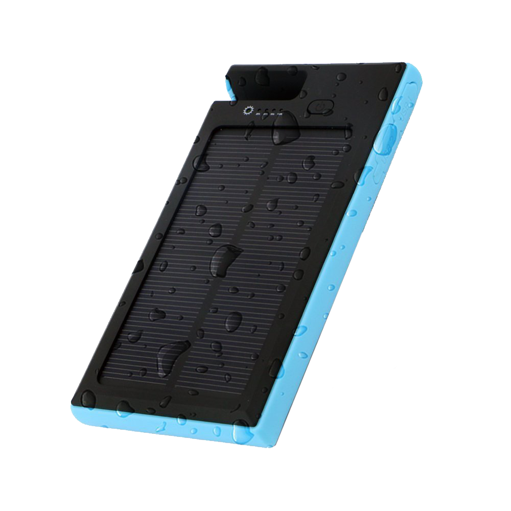 X-DRAGON Chargeur solaire portable – Panneau solaire avec batterie externe / Power Bank