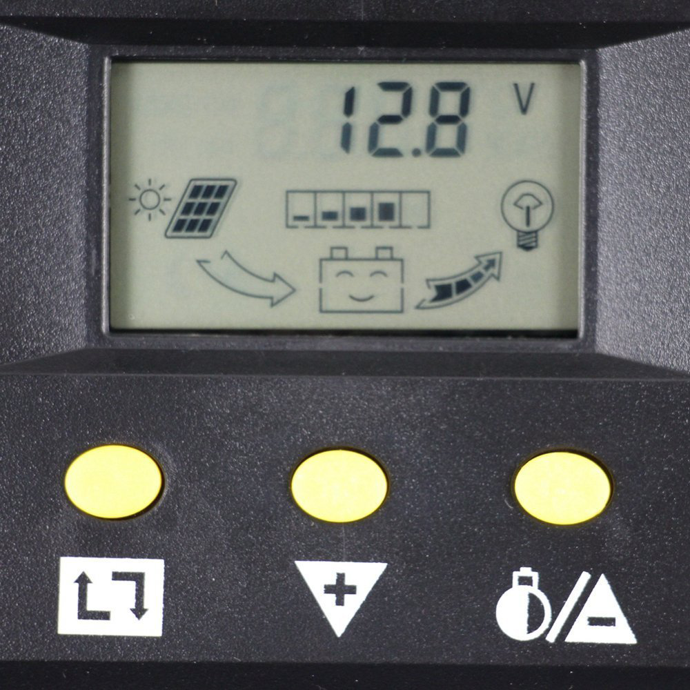 Y-SOLAR Régulateur de charge solaire – Contrôleur de charge pour panneaux solaires et batteries