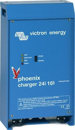 Victron Energy Phoenix Charger 24/16 (2+1) 120-240V
