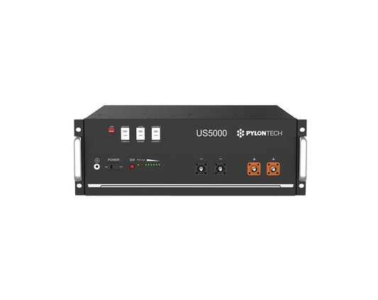 Batterie rechargeable Li-ion Pylontech US5000 – 4,8 kWh / 100 Ah, 48V | Qualité commerciale