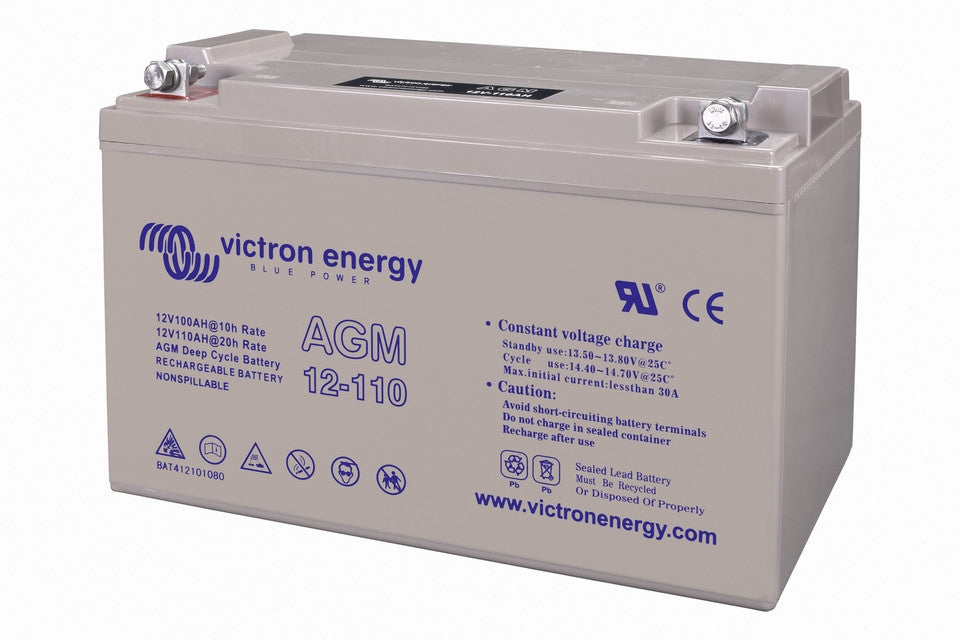 Victron energy 12V/110Ah AGM Deep Cycle Batt. (M8)