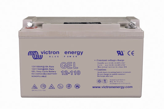 Victron Energy 12V/110Ah Gel Deep Cycle Batt | BAT412101104