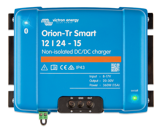 Victron Energy Orion-Tr Smart 12/24-15A (360W) Non-isolated DC-DC charger