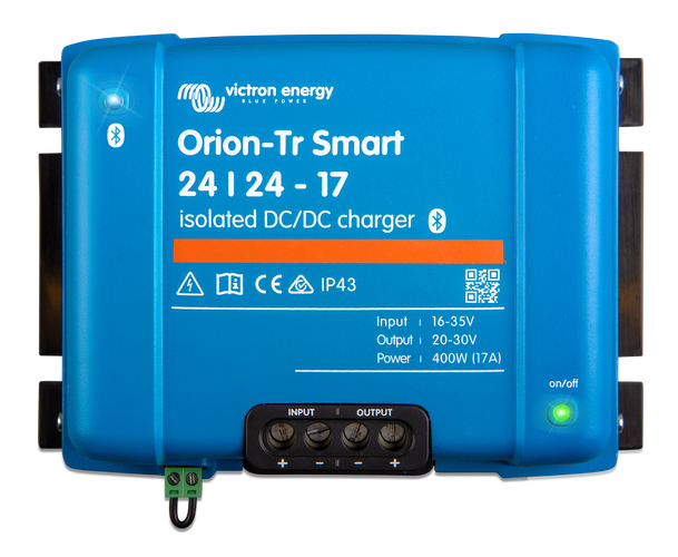Victron Energy Orion-Tr Smart 24/24-17A (400W) Isolated DC-DC charger | ORI242440120