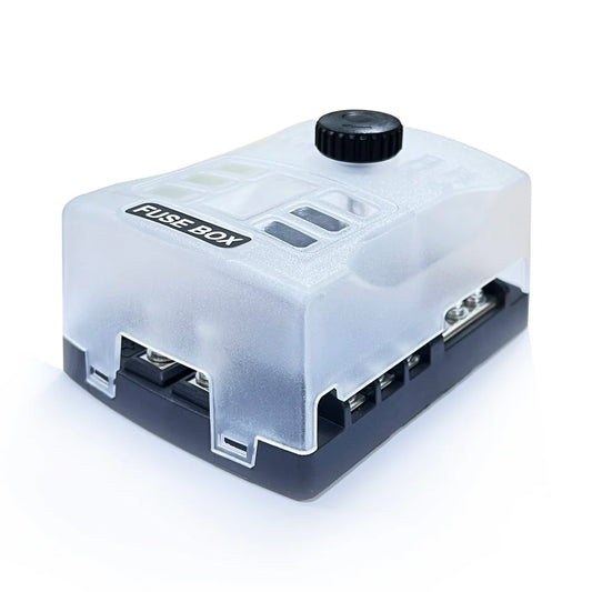 Boîtier de fusibles ATO 6 voies Elios avec couvercle | Identifications Victron