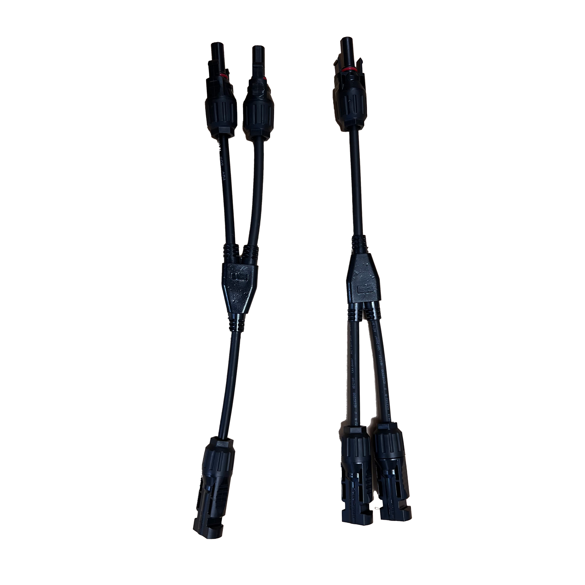 1 pair x Solar Connectors Y parallel connection 2 solar electric branch 30A