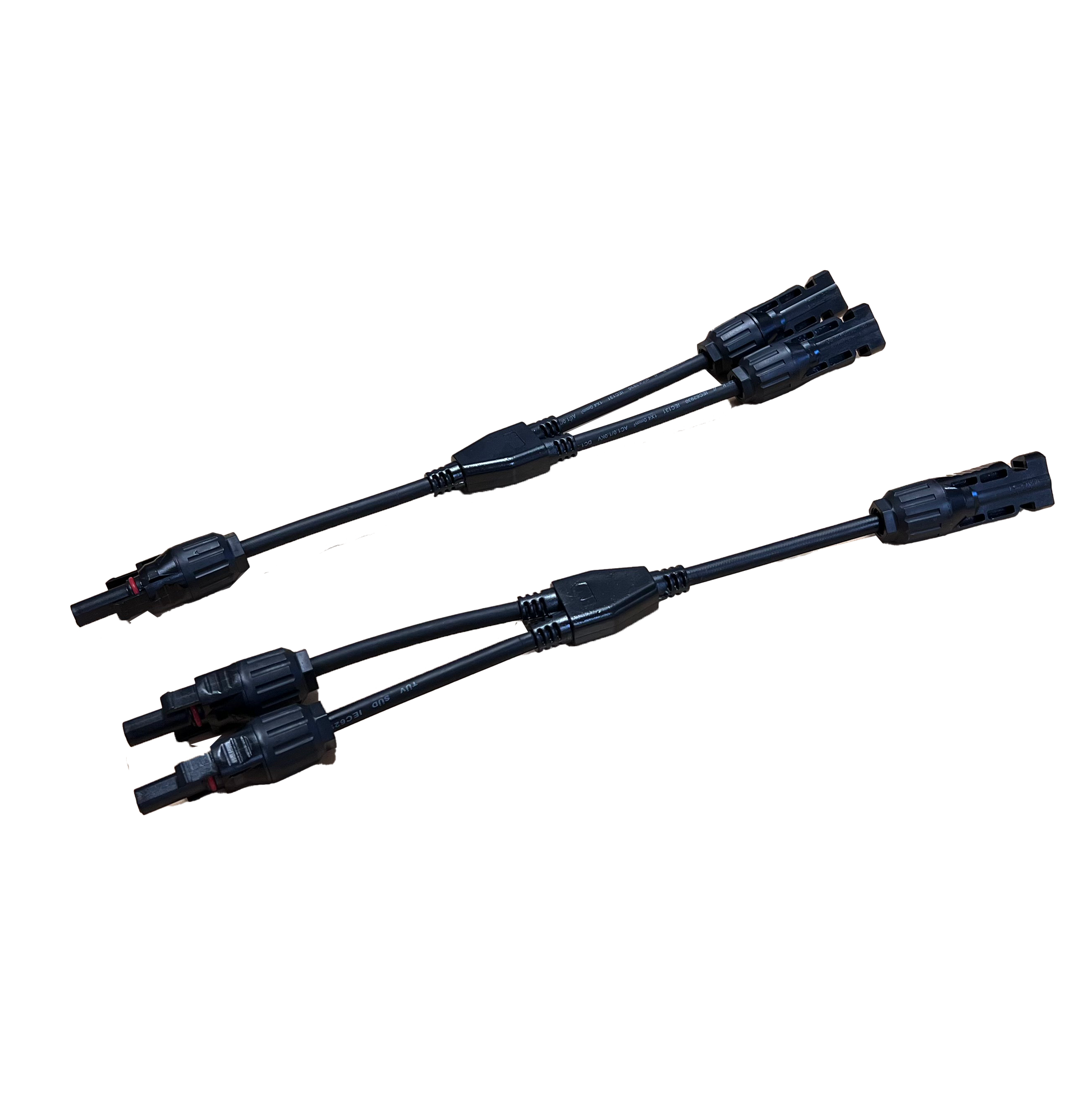 1 pair x Solar Connectors Y parallel connection 2 solar electric branch 30A