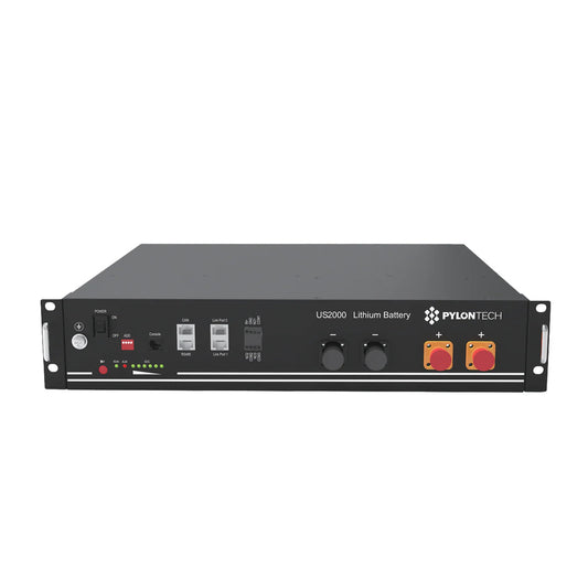 Batterie rechargeable Li-ion Pylontech US2000 – 2,4 kWh, 48V | Qualité commerciale