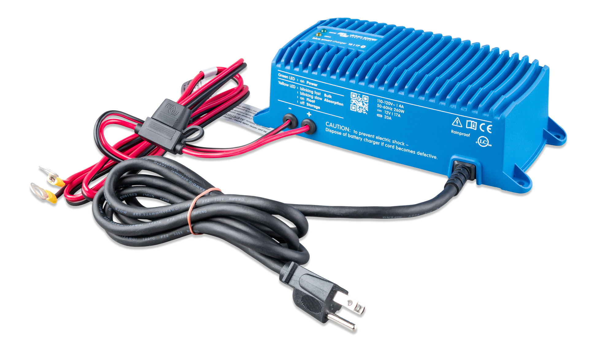 Victron Energy Blue Smart IP67 Battery Charger12/25(1) 230V AU/NZ | BPC122547016