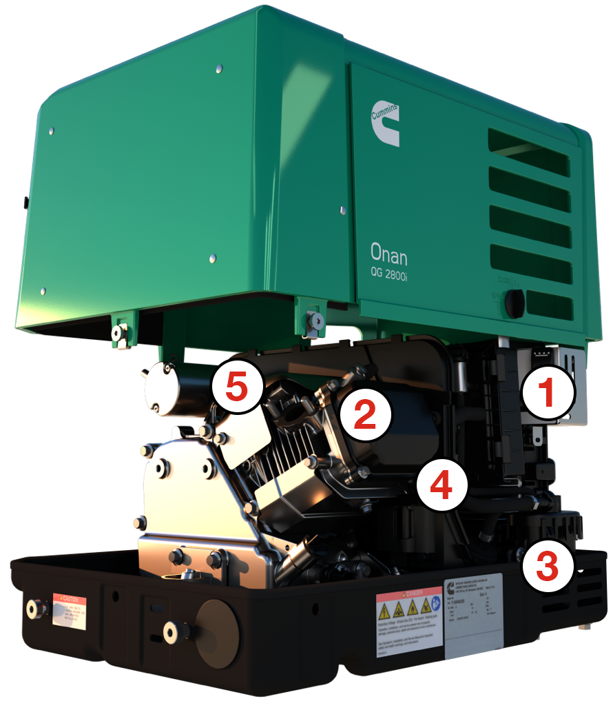 Cummins Onan QG 2800i Generator