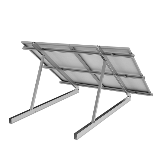 Elios Contrack A+B | Container Racking for 2 solar Panels