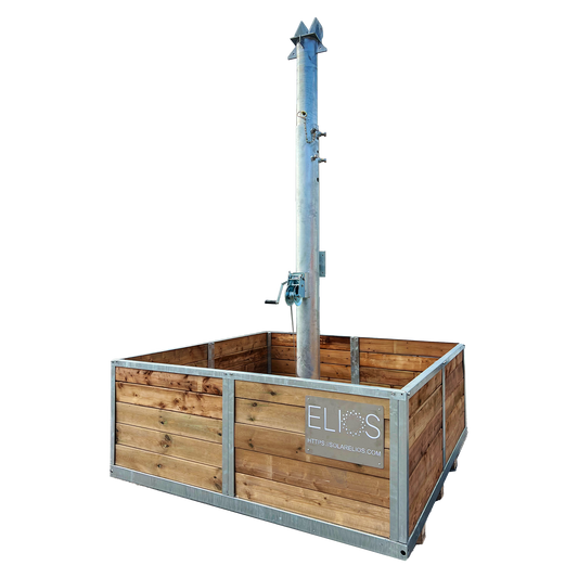 Elios Basket 8 Panel Post for Elios Arbora P8 | To fill with rock