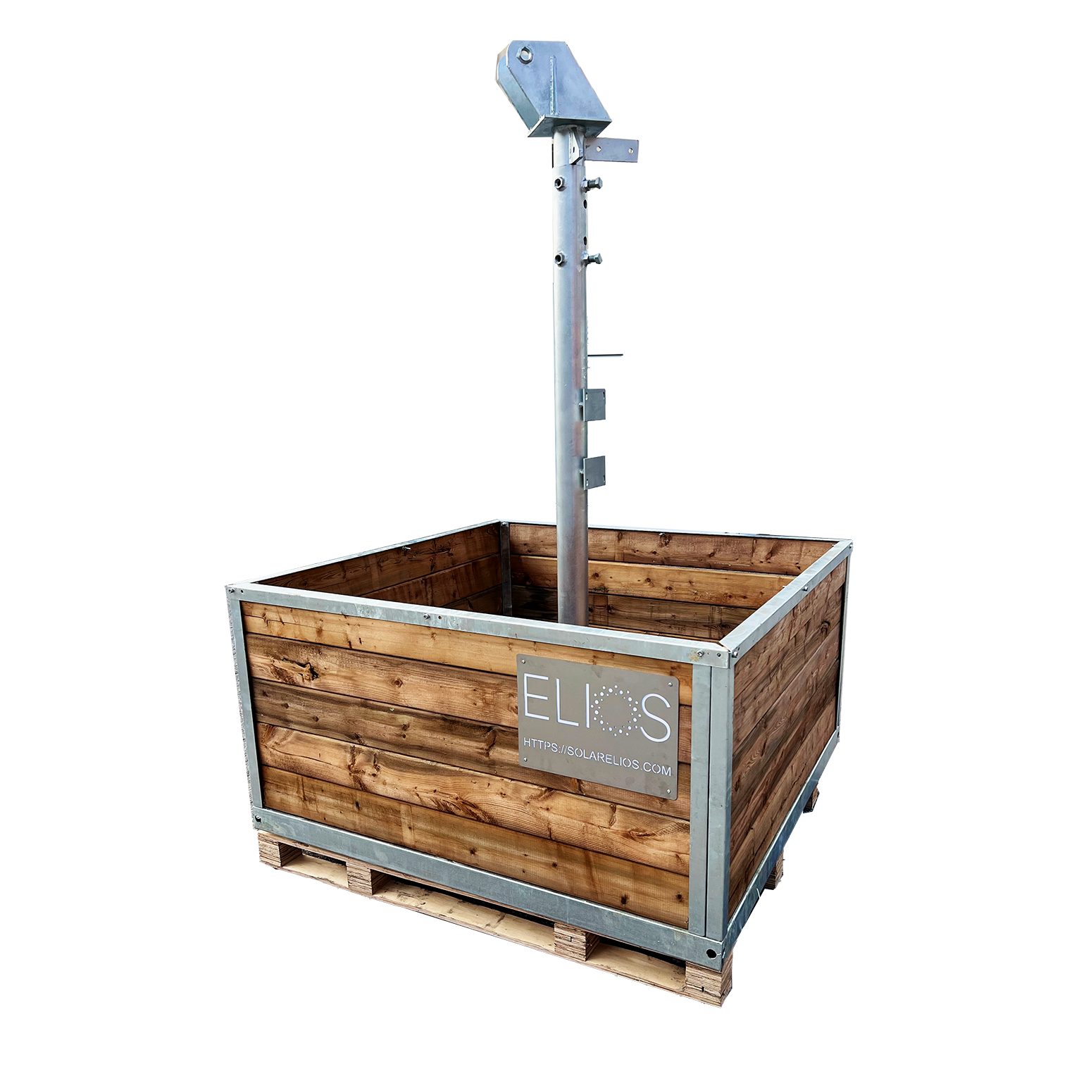 Elios Basket 4 for Elios Arbora P4 Pole Post| To Fill with Rock