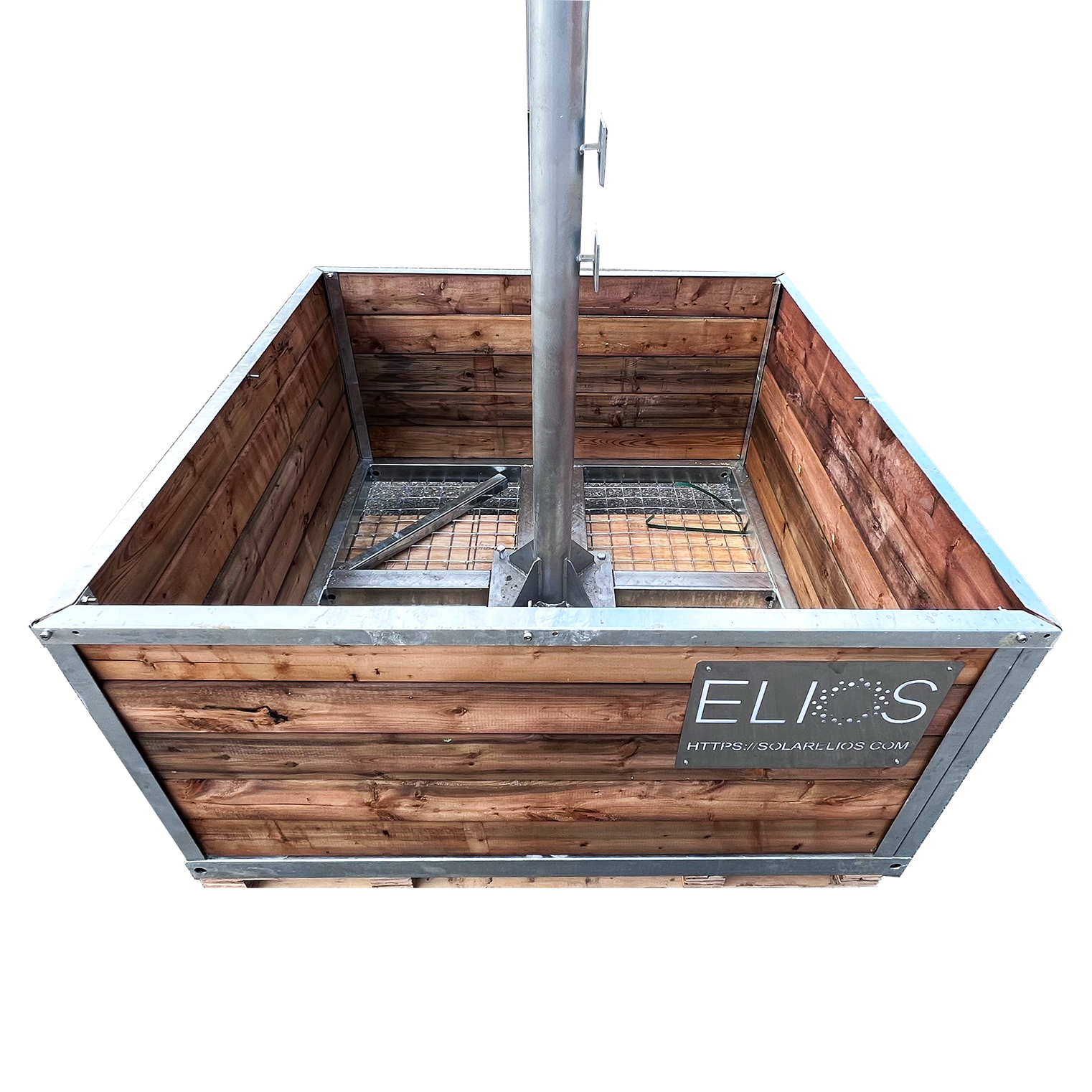 Elios Basket 4 for Elios Arbora P4 Pole Post| To Fill with Rock