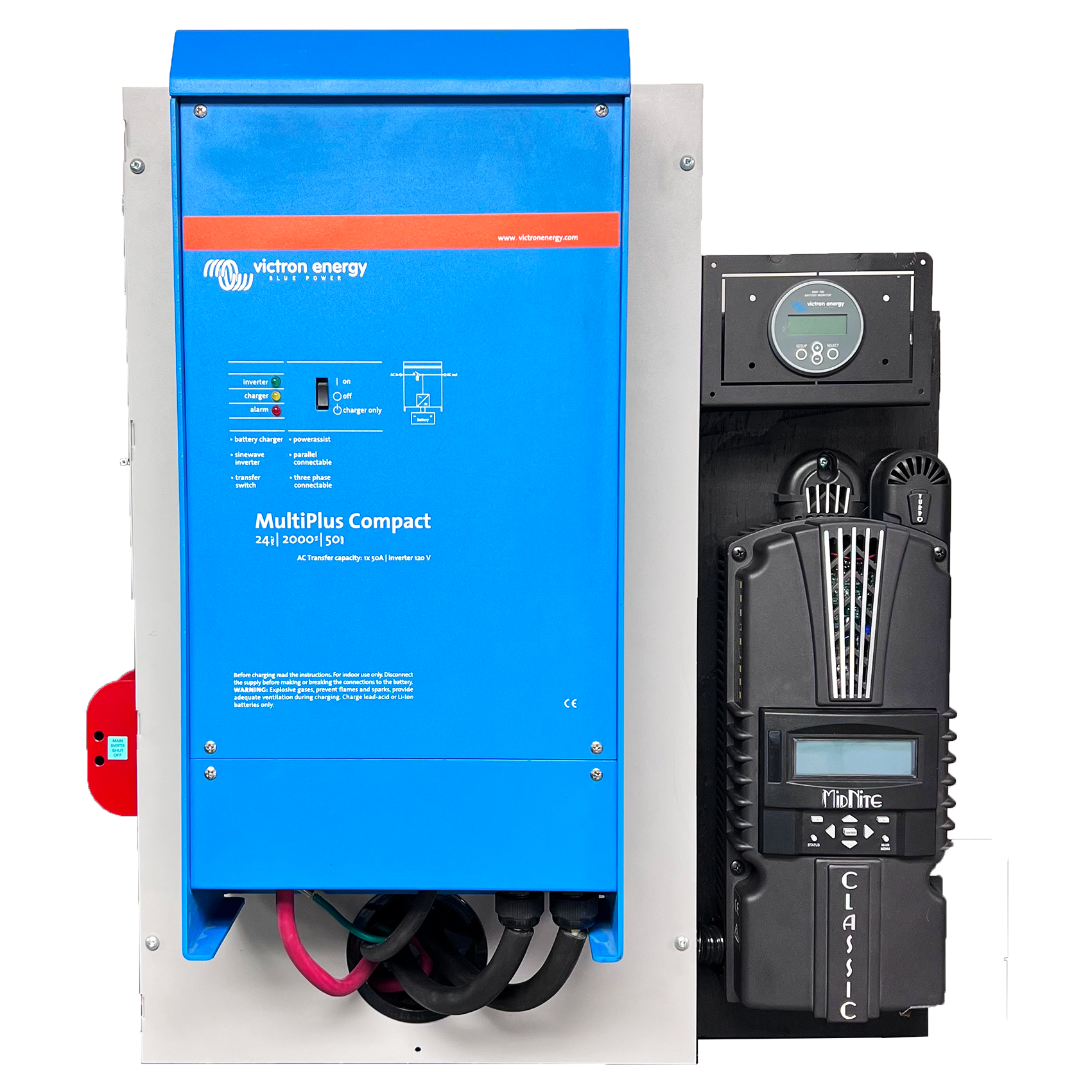 Ready-to-Use Solar Kit | 2000W Victron Energies Inverter-Charger