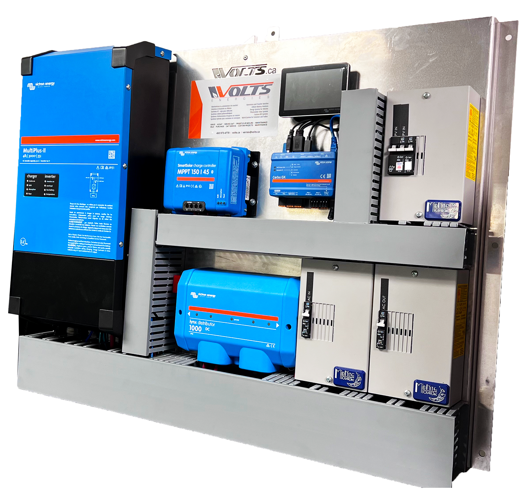 Ready-to-Use Solar Kit | 3000W Victron Energy Inverter-Charger