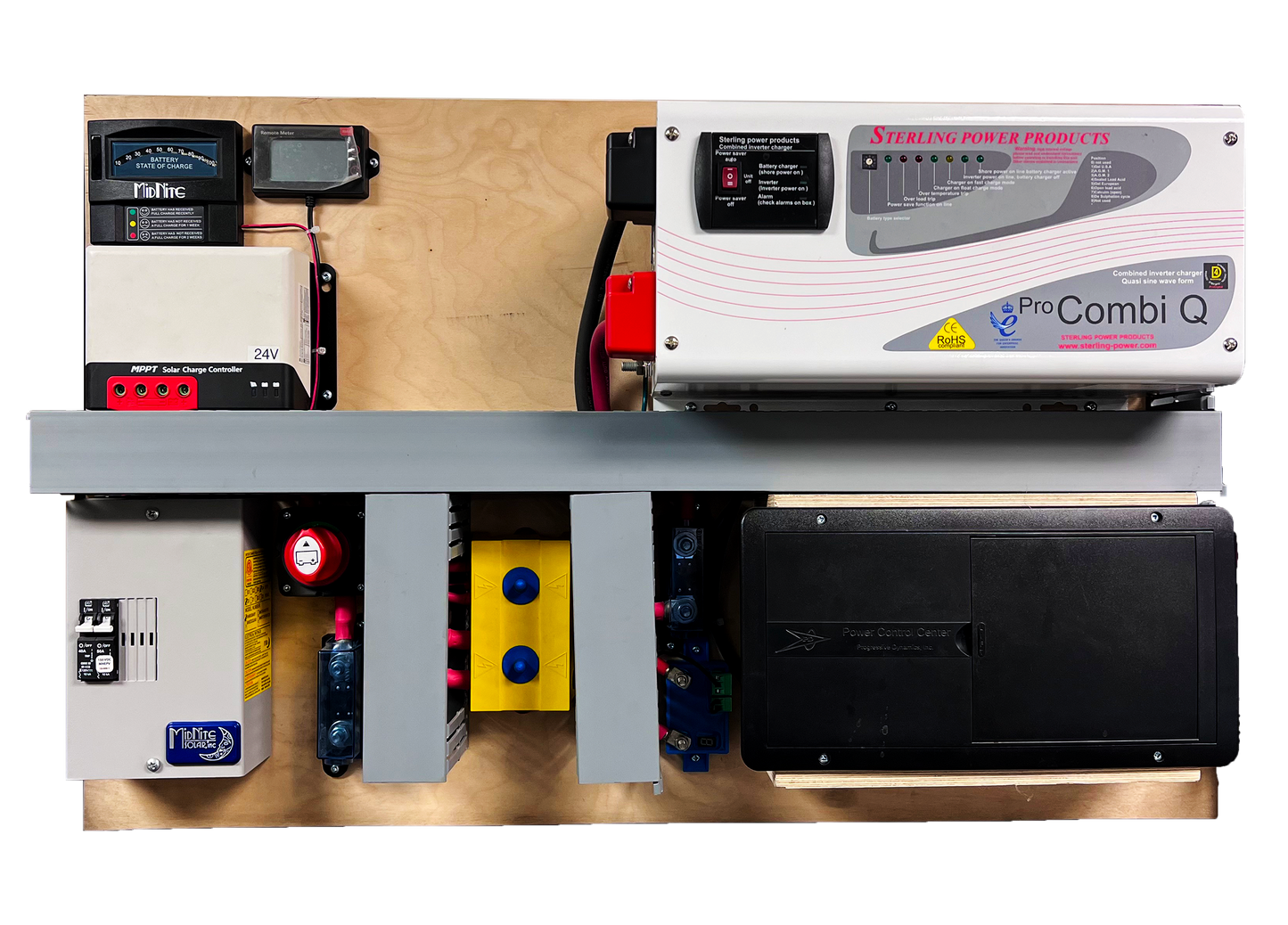 Ready-to-Use Solar Kit | 1600W Sterling Power Inverter-Charger