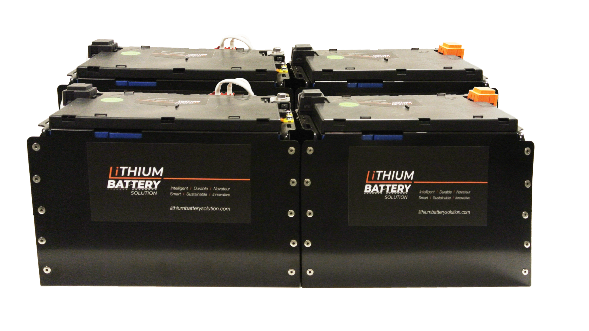 Lithium Battery Solution | 4X LBS 271 (LiFePO4) | Commercial Industrial battery Lithium-ion | with External BMS