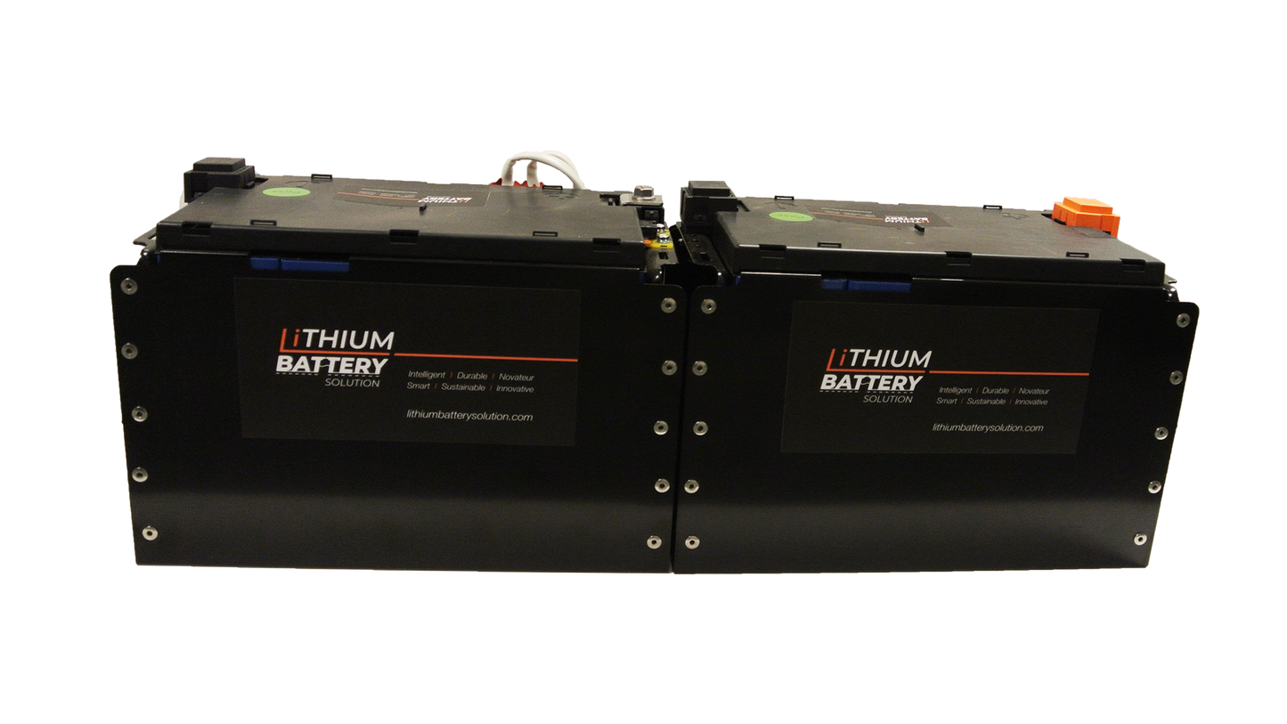 Lithium Battery Solution | 2X LBS 271 (LiFePO4) | Commercial Industrial battery Lithium-ion | with External BMS