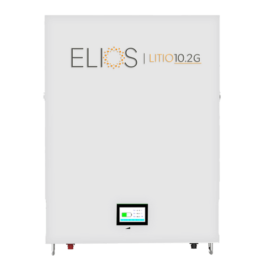 Elios Litio10.2G - 10.24KWh | Hybrid Solar Power Storage Wall | UL1973 Certified