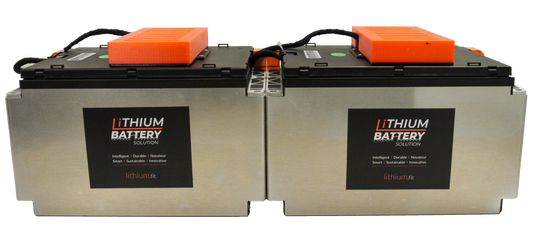 Lithium Battery Solution | 2X LBS 200 (LiFePO4) | Commercial Industrial battery Lithium-ion | with External BMS