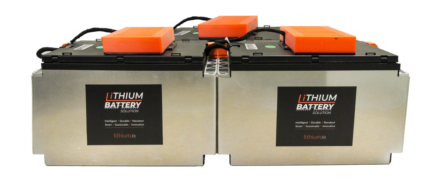 Lithium Battery Solution | 3X LBS 200 (LiFePO4) | Commercial Industrial battery Lithium-ion | with External BMS