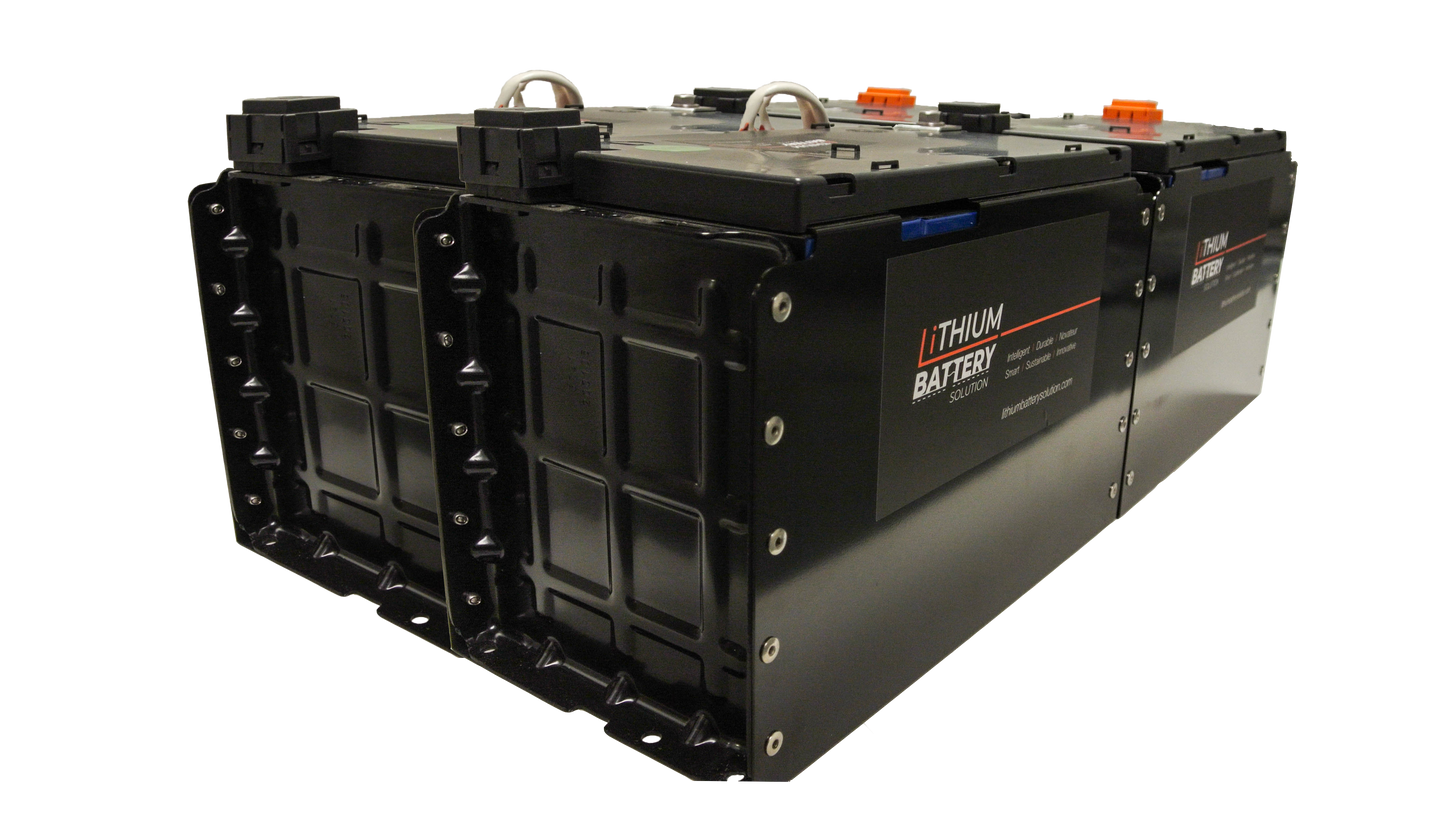 Lithium Battery Solution | 4X LBS 271 (LiFePO4) | Commercial Industrial battery Lithium-ion | with External BMS