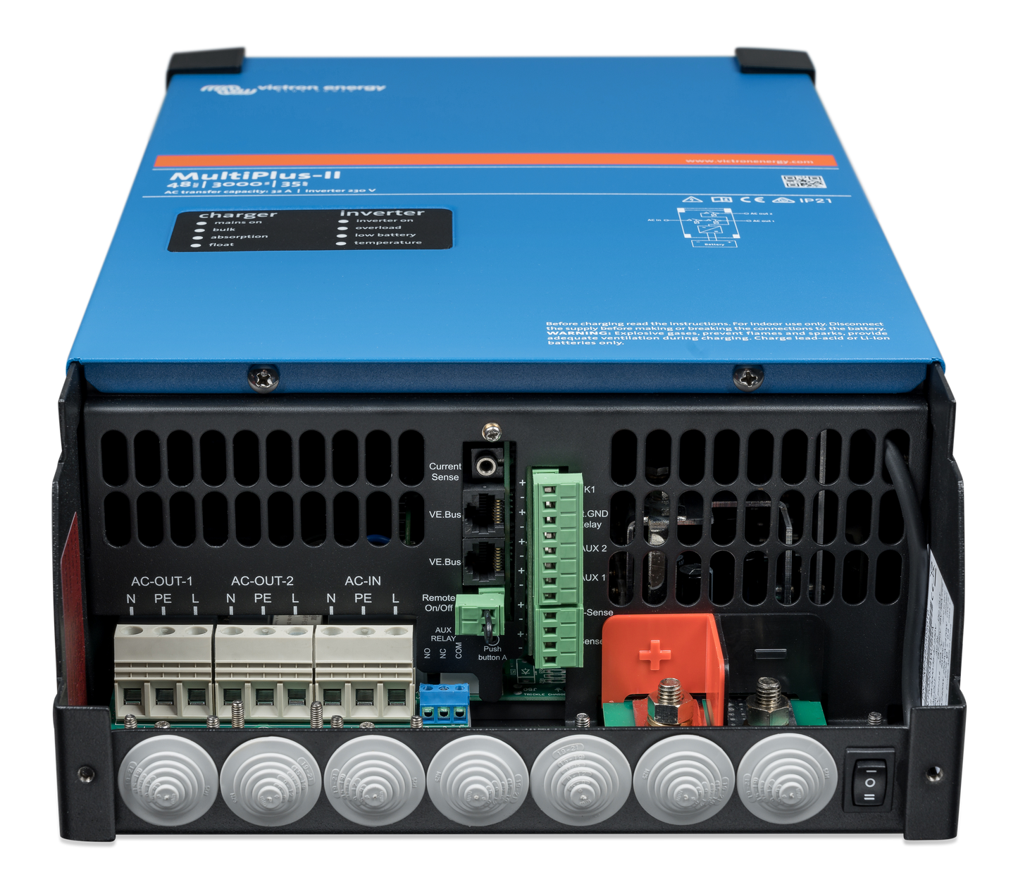 Victron Energy Inverter/Charger MULTIPLUS-II 48/3000/35-50 120V | PMP482305100