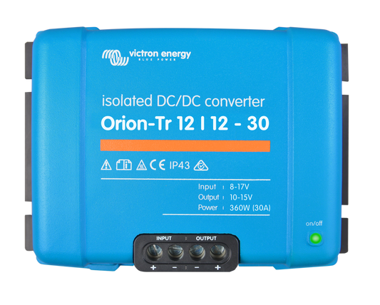 Victron Energy Orion-Tr 12/12-30A (360W) Isolated DC-DC converter | ORI121240110